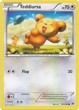 Teddiursa 121/162 - XY  BREAKthrough