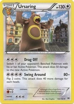 Ursaring 122/162 - XY  BREAKthrough Reverse Holofoil