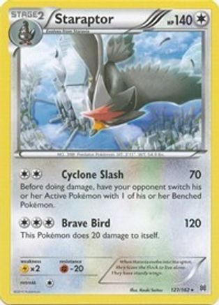 Staraptor 127/162 - XY  BREAKthrough Reverse Holofoil