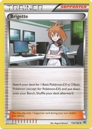 Brigette 134/162 - XY  BREAKthrough Reverse Holofoil