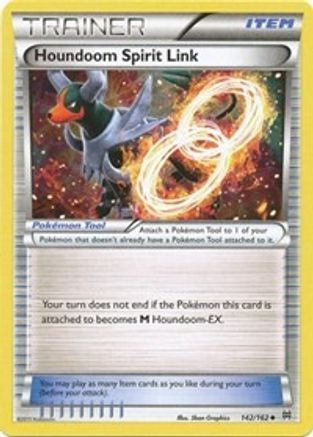 Houndoom Spirit Link 142/162 - XY  BREAKthrough Reverse Holofoil