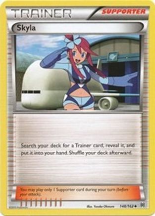 Skyla 148/162 - XY  BREAKthrough Reverse Holofoil