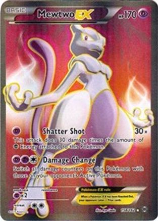 Mewtwo EX (Full Art) 158/162 - XY  BREAKthrough Holofoil