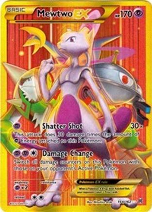 Mewtwo EX (Secret Full Art) 164/162 - XY  BREAKthrough Holofoil