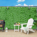 Artificial Ivy Privacy Fence 118 x 39 Inch Green Hedge Screen