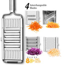Stainless Steel Grater Vegetable Fruit Slicer Peeler
