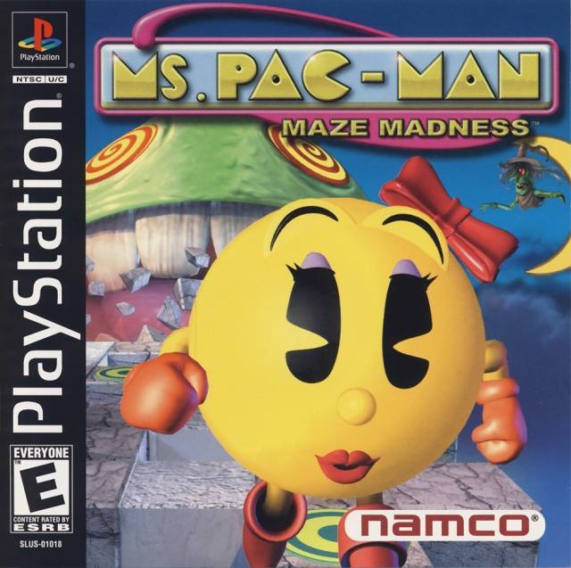 Ms. Pac-Man Maze Madness (Playstation)