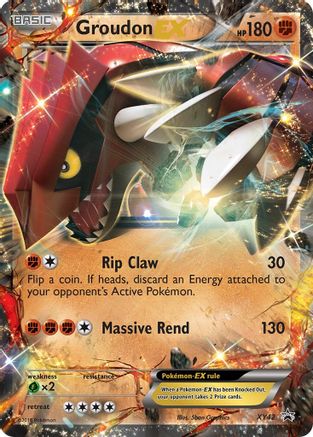 Groudon EX XY42/211 - XY Promos Holofoil