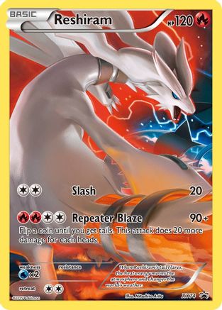 Reshiram (Full Art Promo) XY74/211 - XY Promos Holofoil