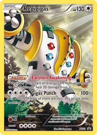 Regigigas (Full Art Promo) XY82/211 - XY Promos Holofoil