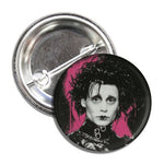 Edward Scissorhands Button