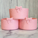 Pink Mini Bows Tumbler Boot -fits 20-40oz New!