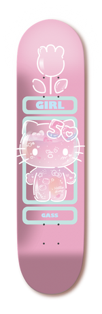 Girl x Hello Kitty 50th Gass 8.125" Skateboard Deck