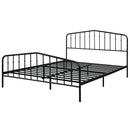 Queen Size Metal Bed Frame Slat Platform