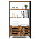 Industrial Storage Shelf with 2 Shutter Doors