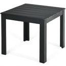 Wooden Square Patio Coffee Bistro Table