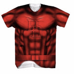 Daredevil Costume Marvel Comics Sublimated Adult T-Shirt