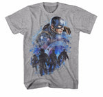 Captain America Civil War Movie Cap Sector Marvel Comics T-Shirt