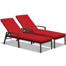 2 Pieces Patio Rattan
