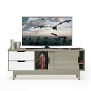 TV Stand for TV up to 60 Inch Media Console Table Storage with Doors