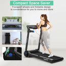 3HP Electric Folding Treadmill with Bluetooth Speaker