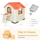 Kid’s Playhouse Pretend Toy House For Boys and Girls 7 Pieces Toy Set