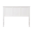 Full Wood Headboard Flat Panel with Pre-drilled Holes and Height Adjustment