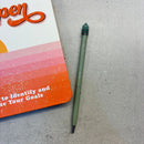 Be Inspired Crystal Pen in Green Finish