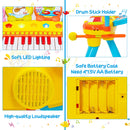 24-Key Piano Keyboard DJ Drum Combination with Microphone and MP3