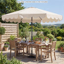 10 FT Patio Umbrella with Push Button Tilt and Crank