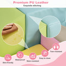 10-Piece Foam Climbing Toys for Toddlers Soft Foam PU Leather Building Blocks