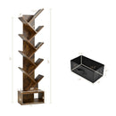 10-tier Tree Bookshelf with Drawer Free