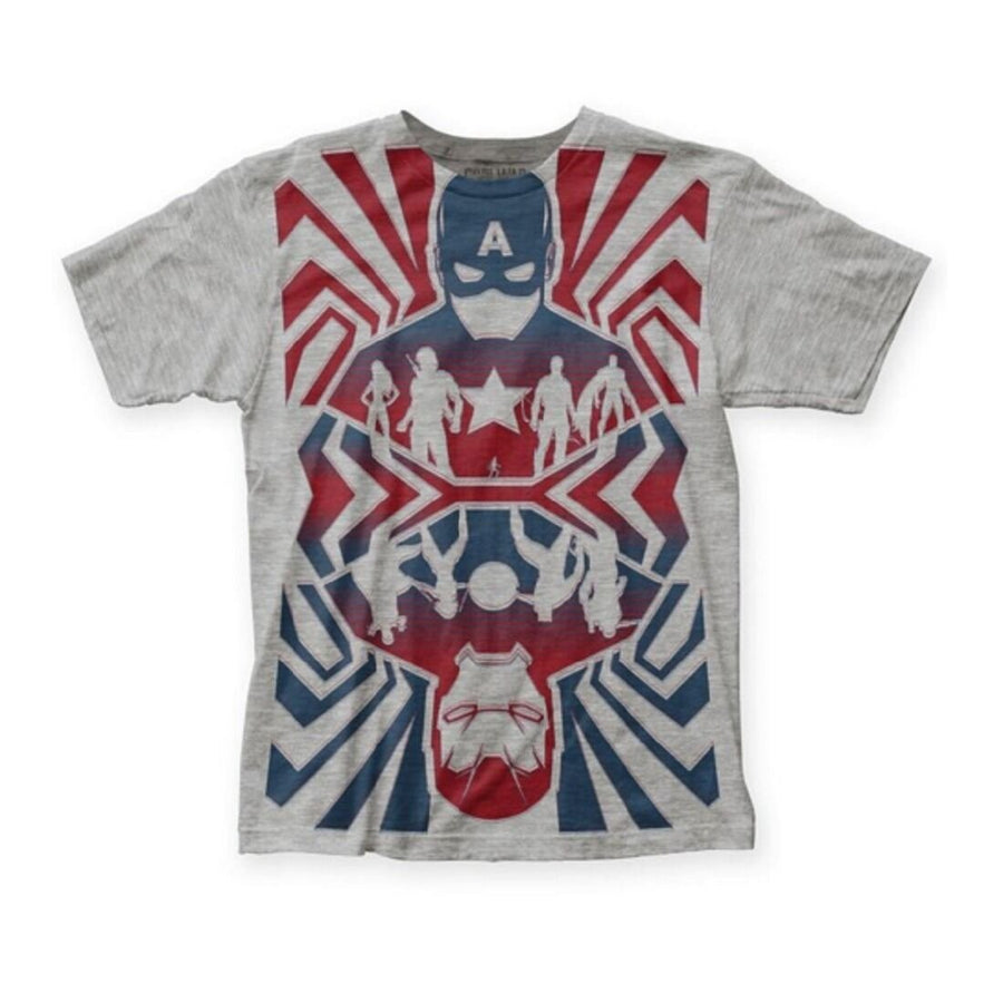 Captain America Civil War Opposing Forces Adult T-Shirt