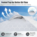 10 x 10 FT Pop up Canopy Tent with Sidewall 6 Pockets Instant Setup Commercial Gazebo