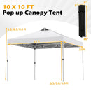 10 x 10 Feet Outdoor Commercial Pop up Canopy Tent
