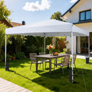 10 x 10 Feet Pop up Canopy Tent with Carrying Bag and 4 Sandbags