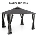 10' x 12' Gazebo Replacement Canopy Top with Air Vent