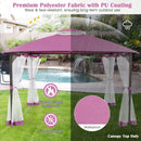 10' x 12' Gazebo Replacement Canopy Top with Air Vent