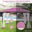 10' x 12' Gazebo Replacement Canopy Top with Air Vent