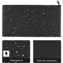 Leather Zip Pouch Minimalist Storage Clutch Bag