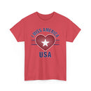 "I Miss America" Heart Unisex Heavy Cotton Tee