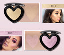 Gold Glow Palette: Face Contour & Highlighter with Shimmer Bronze Powder