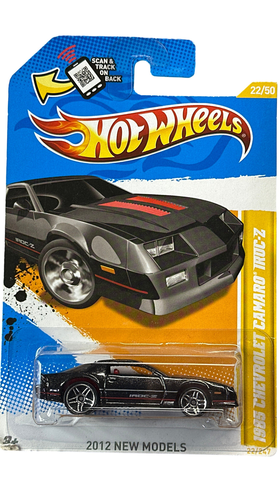 Hot Wheels 1985 Chevrolet Camaro Iroc Z 2012 New Models 22/247