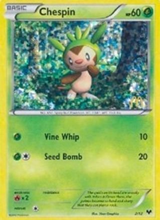 Chespin 002/12 - McDonalds Promos 2014 Holofoil