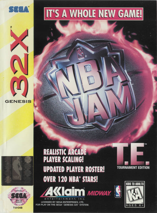 NBA Jam Tournament Edition 32X (Sega Genesis)