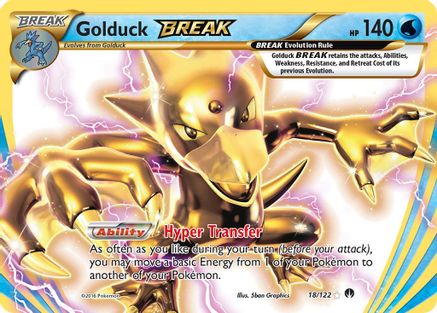 Golduck BREAK 018/122 - XY  BREAKpoint Holofoil