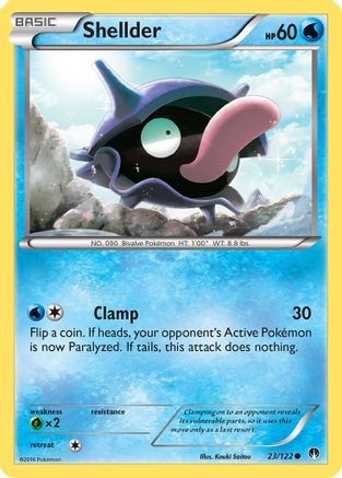 Shellder 023/122 - XY  BREAKpoint