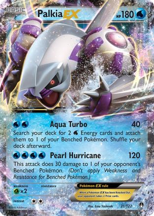 Palkia EX 031/122 - XY  BREAKpoint Holofoil