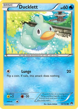 Ducklett 036/122 - XY  BREAKpoint