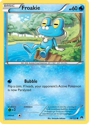 Froakie 038/122 - XY  BREAKpoint